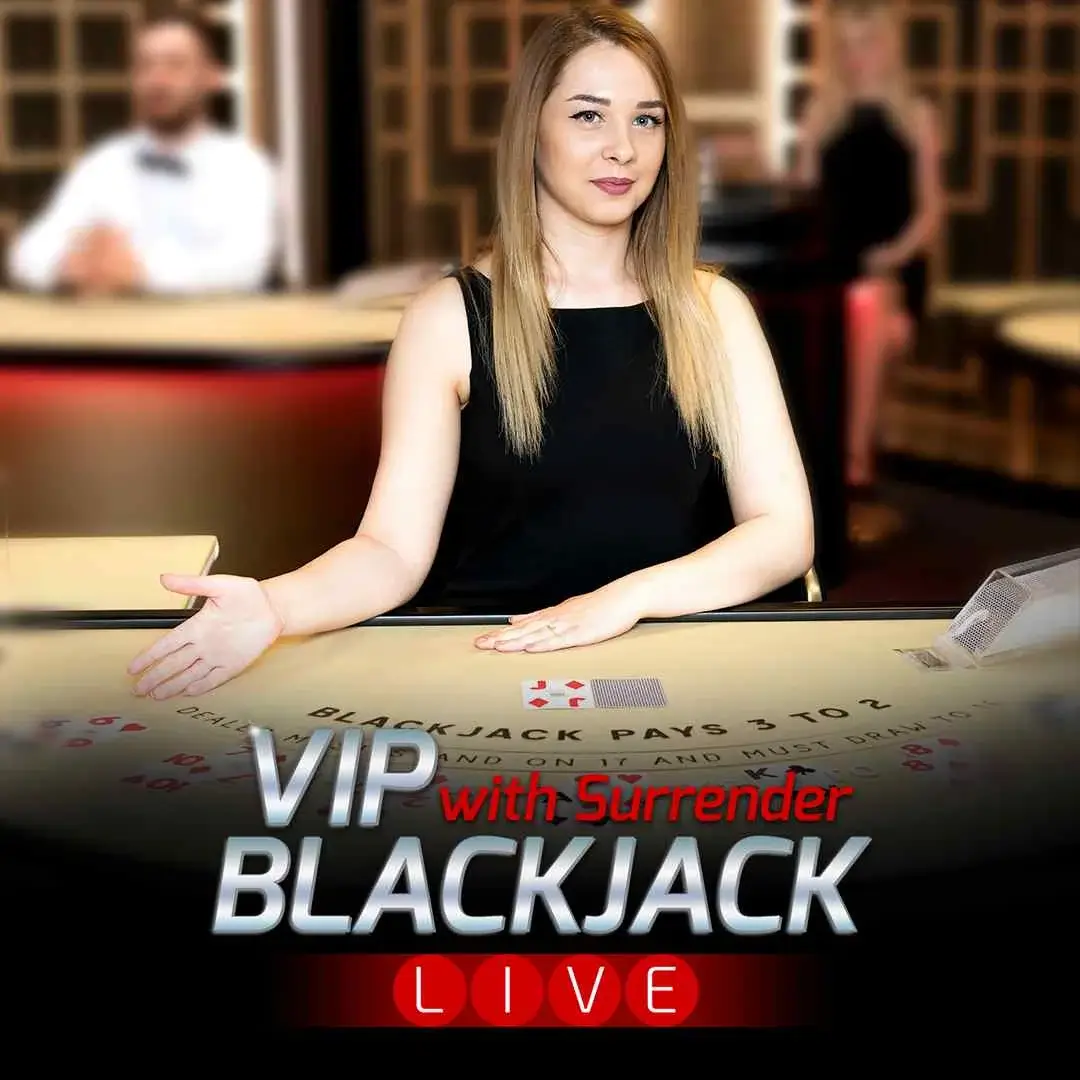 VIP Surrender Blackjack Live